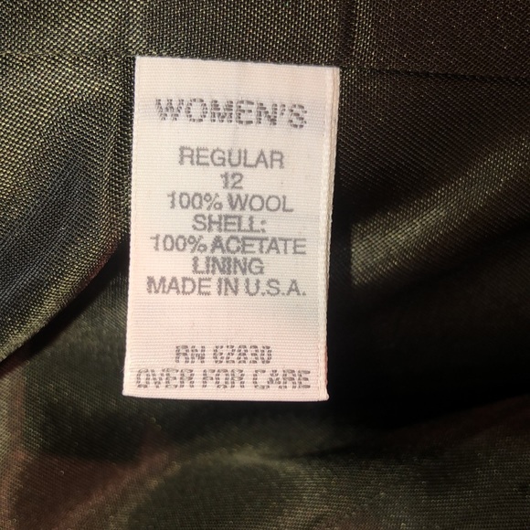 Women’s Lands End Wool Blazer - Picture 3 of 5